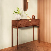 Marius console 100 cm walnut