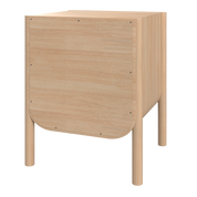 Marius bedside table in natural oak