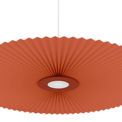 Carmen M 90cm pendant light, slate grey