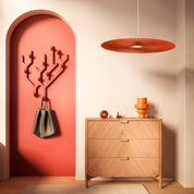 Carmen M 90cm pendant light, slate grey