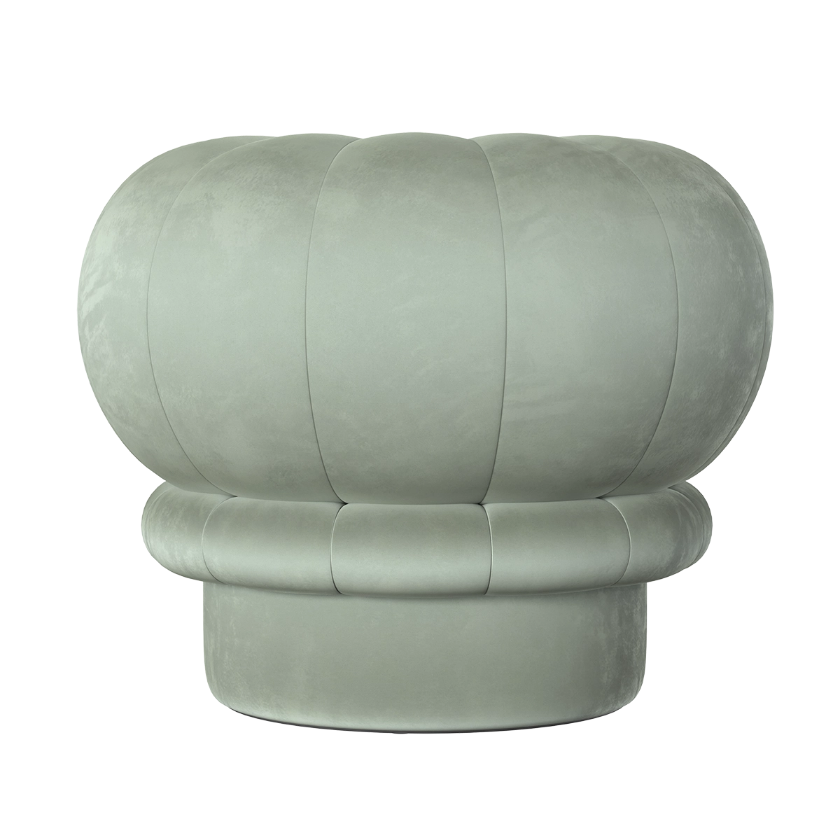 Claudie Pouf, Celadon Green