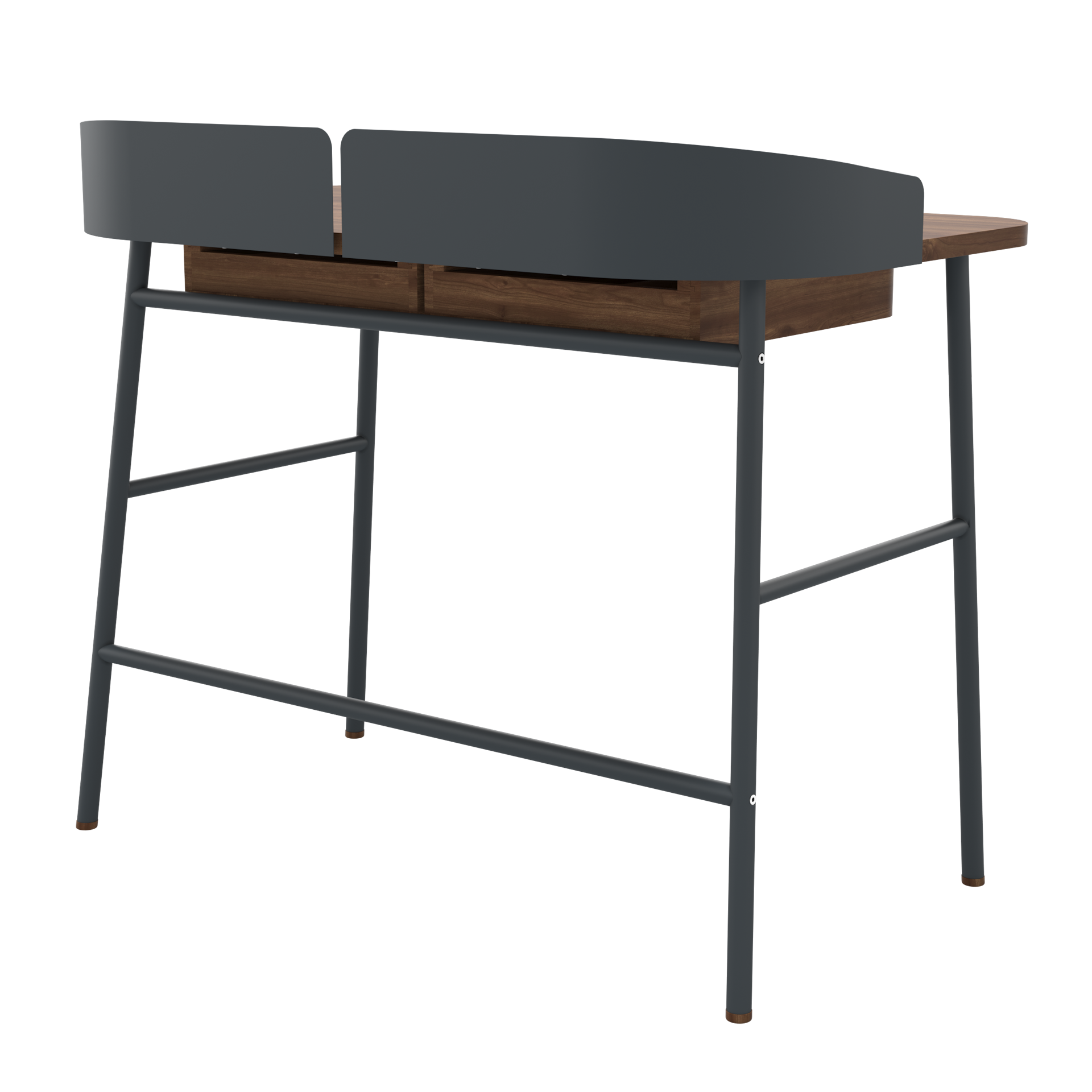 victor bureau noyer gris ardoise mat 3