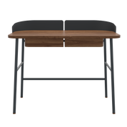 victor bureau noyer gris ardoise mat 2