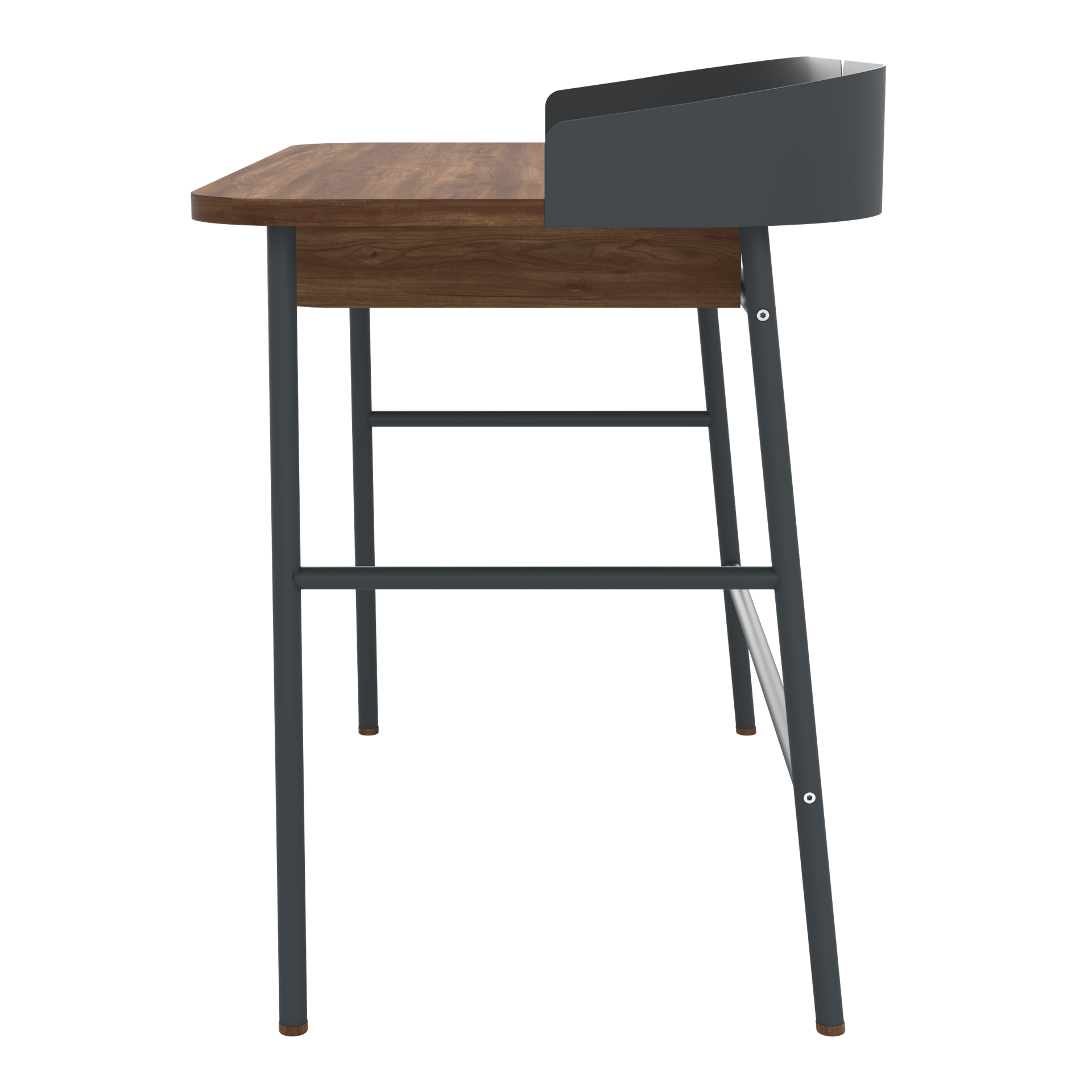 victor bureau noyer gris ardoise mat 4