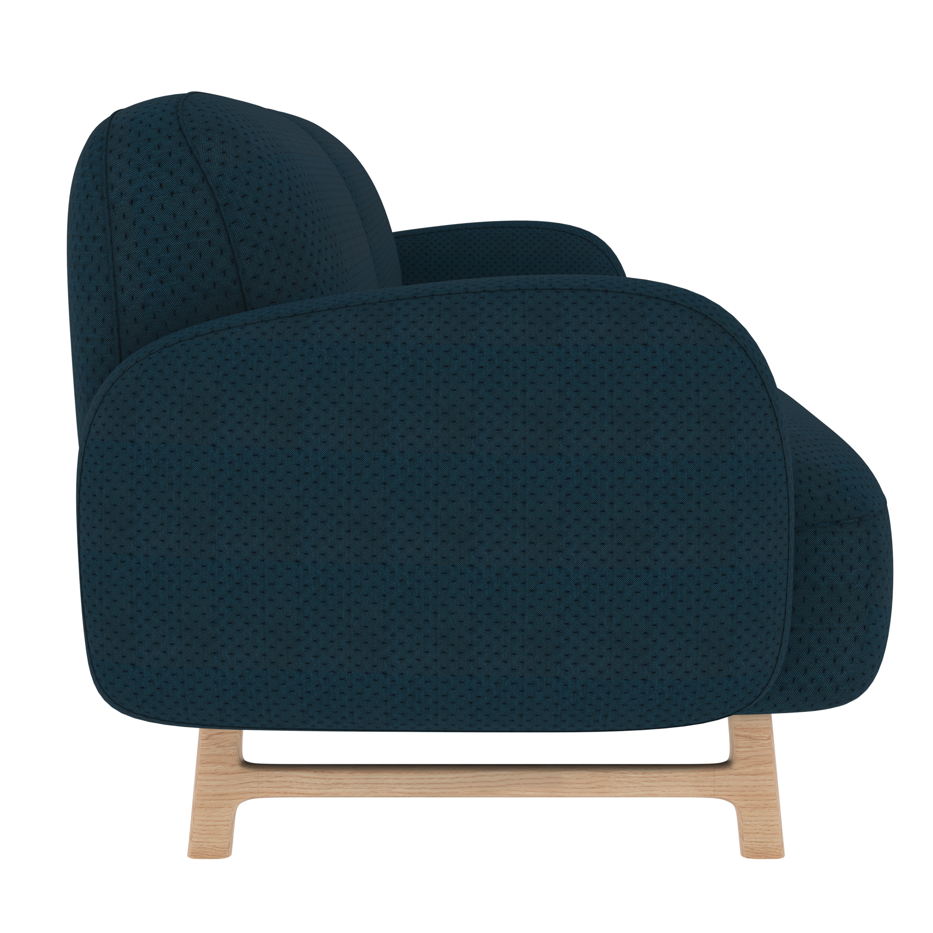 auguste canape 3 places bleu cobalt 3
