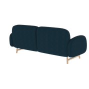 auguste canape 3 places bleu cobalt 4
