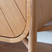 Marius three-drawer chest of drawers, natural oak