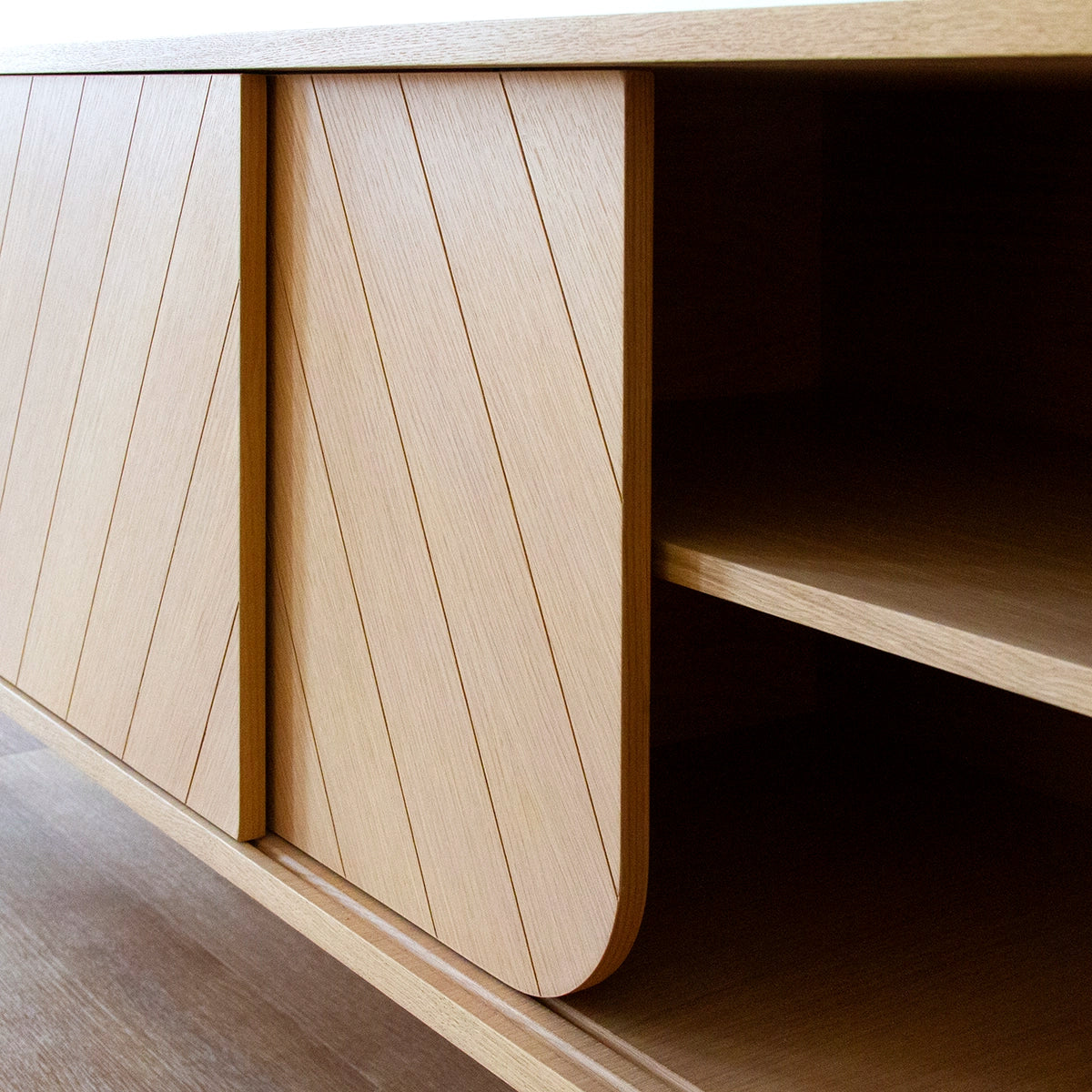 Marius sideboard 185 cm, natural oak